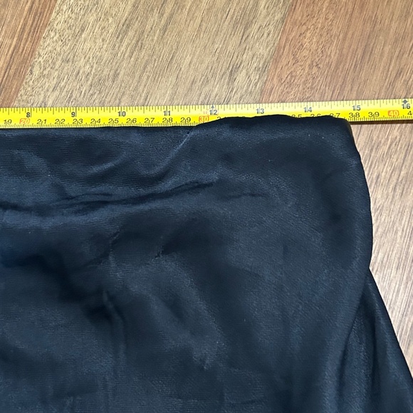 Anthropologie NWT Black Tilda Slip Skirt Size XS - Picture 5 of 9